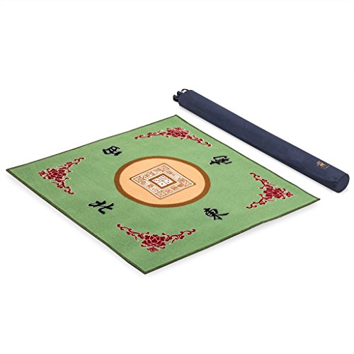 Yellow Mountain Imports Table Cover for Poker Card Games Board Games Tile Games Dominoes and Mahjong (Mah Jong Mahjongg Mah-Jong