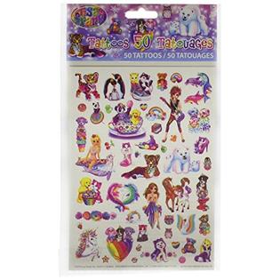Lisa Frank 50 Temporary Tattoo Collection