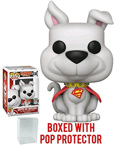 Funko Pop Krypto The Superdog #235 - Specialty Series - Vaulted - Dc Heroes - #235
