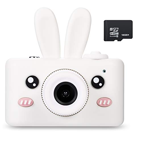 Abdtech Gifts Rabbit Kids Camera Rechargeable Digital Cameras with ...