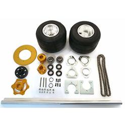 The ROP Shop 40 Inch Shaft Kit for Drift Trike Bikes with Clutch 10T 34 Inch 420