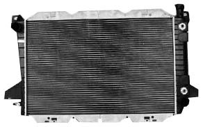 Photo 1 of TYC 1454 Compatible with Ford F-Series 2-Row Plastic Aluminum Replacement Radiator