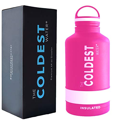 The Coldest Water Bottle 64 Oz Wide Mouth Vacuum Insulated Stainless Steel Hydro Travel Mug Ice Cold Up To 36 Hrs Hot 13 Hrs D The Coldest Water Bottle 64 Oz Wide Mouth Vacuum Insulated Stainless Steel Hydro Travel Mug Ice Cold Up To 36 Hrs Hot 13 Hrs D