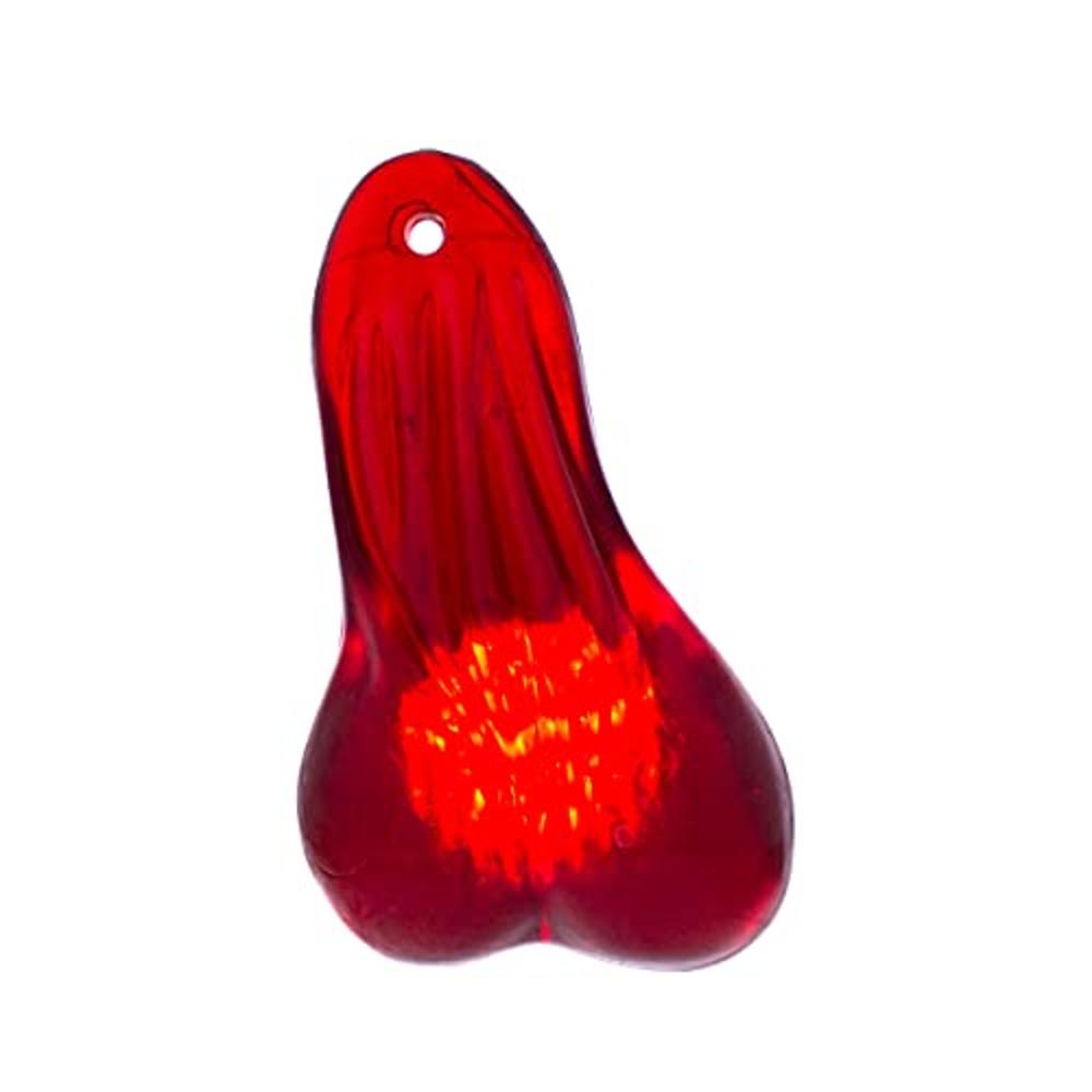 United Pacific 70390 Led Rubber Ball, Red