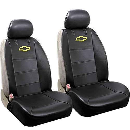 Plasticolor Chevy Bowtie Universal Sideless Seat Cover w/Head Rest