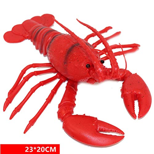 Vosarea Plastic Lobster Lifelike Animal For Home Decor Aquarium Display Photography Prop Kids Pretend Play Toy - Lobster Home Decor Vosarea Plastic Lobster Lifelike Animal For Home Decor Aquarium Display Photography Prop Kids Pretend Play Toy - Lobster Home Decor