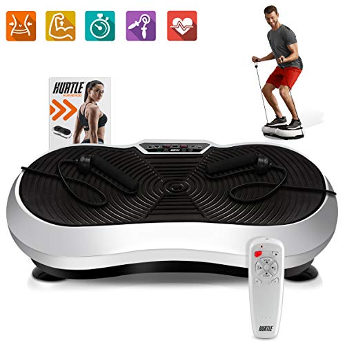 Hurtle Fitness Vibration Platform Workout Machine | Exercise Equipment For Home | Vibration Plate | Balance Your Weight 