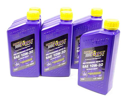 Royal Purple 06130-6PK API-Licensed SAE 10W-30 High Performance Synthetic Motor Oil - 1 qt. (Case of 6)