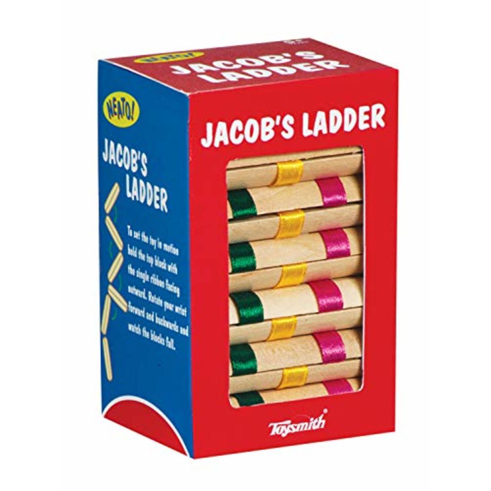 Toysmith Neato! Classics Jacobs Ladder Retro Wooden Puzzle Toy, 6195