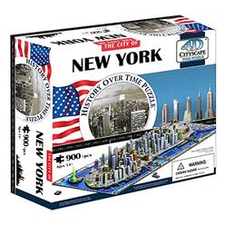 4D Cityscape 4D New York City Skyline Time Puzzle
