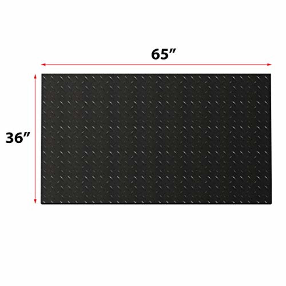 Calvana 65" x36“ Large Grill Splatter Mat Under Grill BBQ Fire Pit for Protecting Wood Deck Patio Floor Grass