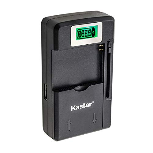 Kastar Hand Tools Kastar Intelligent Mini Travel Charger (with High Speed Portable USB Charge Function) for PDA Camera Li-ion Battery Digi