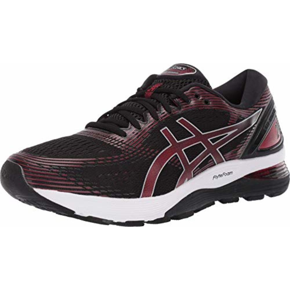 ASICS Mens Gel-Nimbus 21 Running Shoes, , Black/Classic RED ASICS Mens Gel-Nimbus 21 Running Shoes, , Black/Classic RED