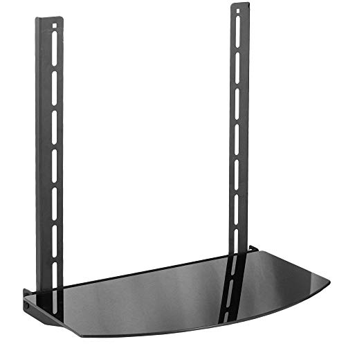 Vivo Elelab08b3hr599 Under Above Vesa Back Of Tv Wall Mount Shelving Bracket With Tilt Dvd Player Cable Box Stereo And Av Component Glass St - Wall Mount For Dvd Player And Cable Box Vivo Elelab08b3hr599 Under Above Vesa Back Of Tv Wall Mount Shelving Bracket With Tilt Dvd Player Cable Box Stereo And Av Component Glass St - Wall Mount For Dvd Player And Cable Box