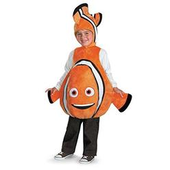 Disguise Disney Finding Nemo Costume, Orange/Black, size S/P(4-6)