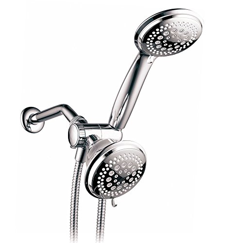 HOTEL SPA - Shower Heads with Handheld Spray - High Pressure Shower Head - 4 Inch Showerhead, 4 Inch Handheld Shower Hea