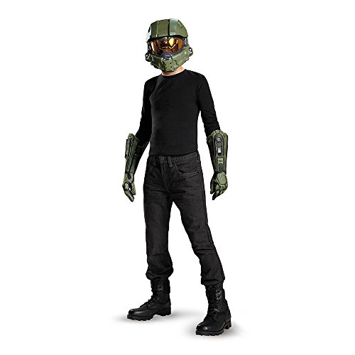 Disguise Master Chief Child Mask and Gloves Costume Kit