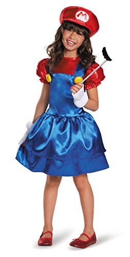 Disguise Mario Skirt Version Costume, Large (10-12)