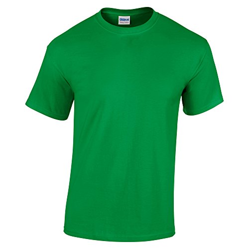 Gildan 5.3 oz. Heavy Cotton T-Shirt, Small, Irish Green
