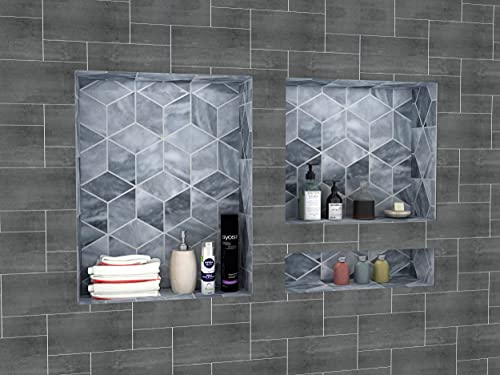 Uni-Green Shower Niche 20X32" Recessed Shower Shelves and Tile Shower Niche Easy Installation and Bonding Friendly