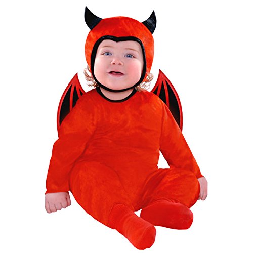 Amscan amscan Baby Cute as a Devil Costume - 6-12 Months, Red