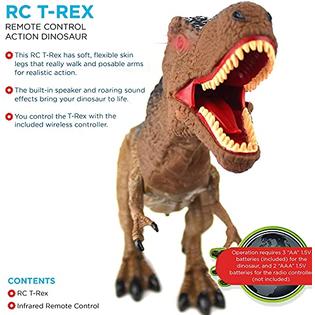 Liberty Imports Dino Planet Remote Control RC Walking ...
