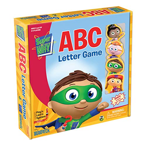 briarpatch super why abc game pbs kids early reading & spelling development, improve childhood literacy & social skills inclu