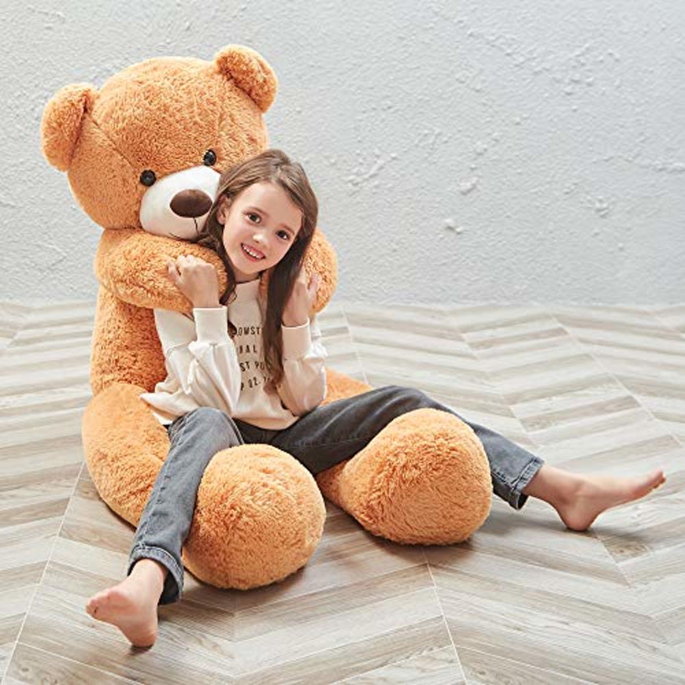 MorisMos Giant Teddy Bear Stuffed Animals Plush Toy for Girlfriend Kids Christmas Valentines Day Birthday 55 Inches