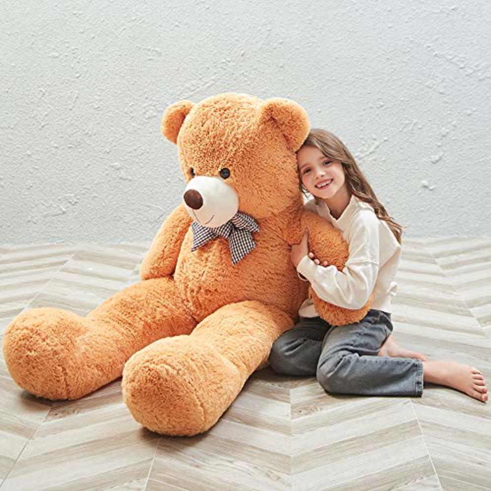 MorisMos Giant Teddy Bear Stuffed Animals Plush Toy for Girlfriend Kids Christmas Valentines Day Birthday 55 Inches