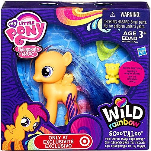My Little Pony Friendship is Magic Exclusive Wild Rainbow Figure Scootaloo