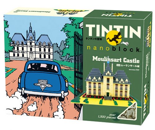 Nanoblock - Tintin - Moulinsart Castle - 1500pcs Set by Kawada