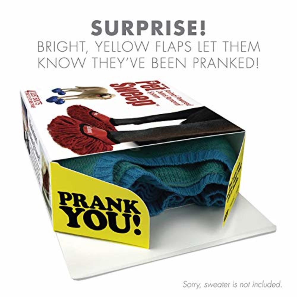 Prank Pack | Wrap Your Real Gift in a Prank Funny Gag Joke Gift Box - by Prank-O - The Original Prank Gift Box | Awesome Novelty