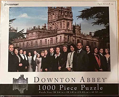 Pressman Toy Downton Abbey Family and Staff 1000 Piece Puzzle by Pressman Toy