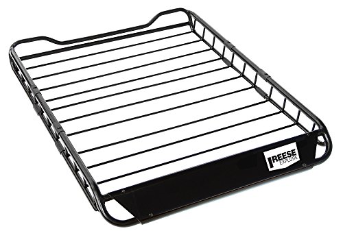 Reese 1391300 Explore Rooftop Cargo Basket, Easy Assembly 125 Lb. Capacity