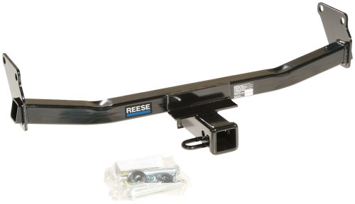 Reese Towpower 44661 Class III Custom-Fit Hitch with 2" Square Receiver opening, includes Hitch Plug Cover , Black
