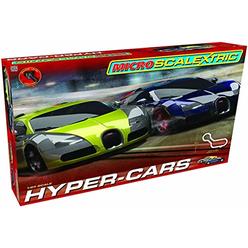 Scalextric Micro Hyper-Cars Race Slot Car Set (1: 64 Scale)