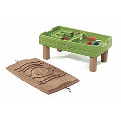 Step 2 Step2 Naturally Playful Sand & Water Activity Center | Kids Sand & Water Table With Umbrella