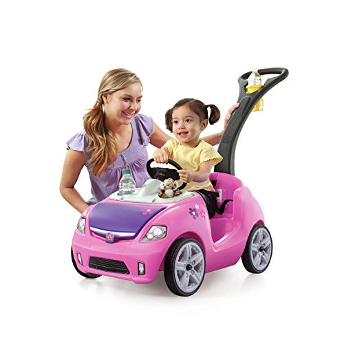 Step 2 Step2 Whisper Ride II Push Car | Pink Toddler Ride On Toy