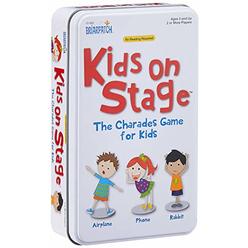 University Games Charades Kids on Stage Tin Multi, small
