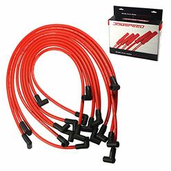 JDMSPEED New 10.5mm Spark Plug Wire Set Replacement for HEI SBC BBC 350 383 454 Electronic