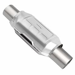 AUTOSAVER88 ATCC0004 2.5" inlet/outlet Universal Catalytic Converter Oval Body (EPA Compliant)