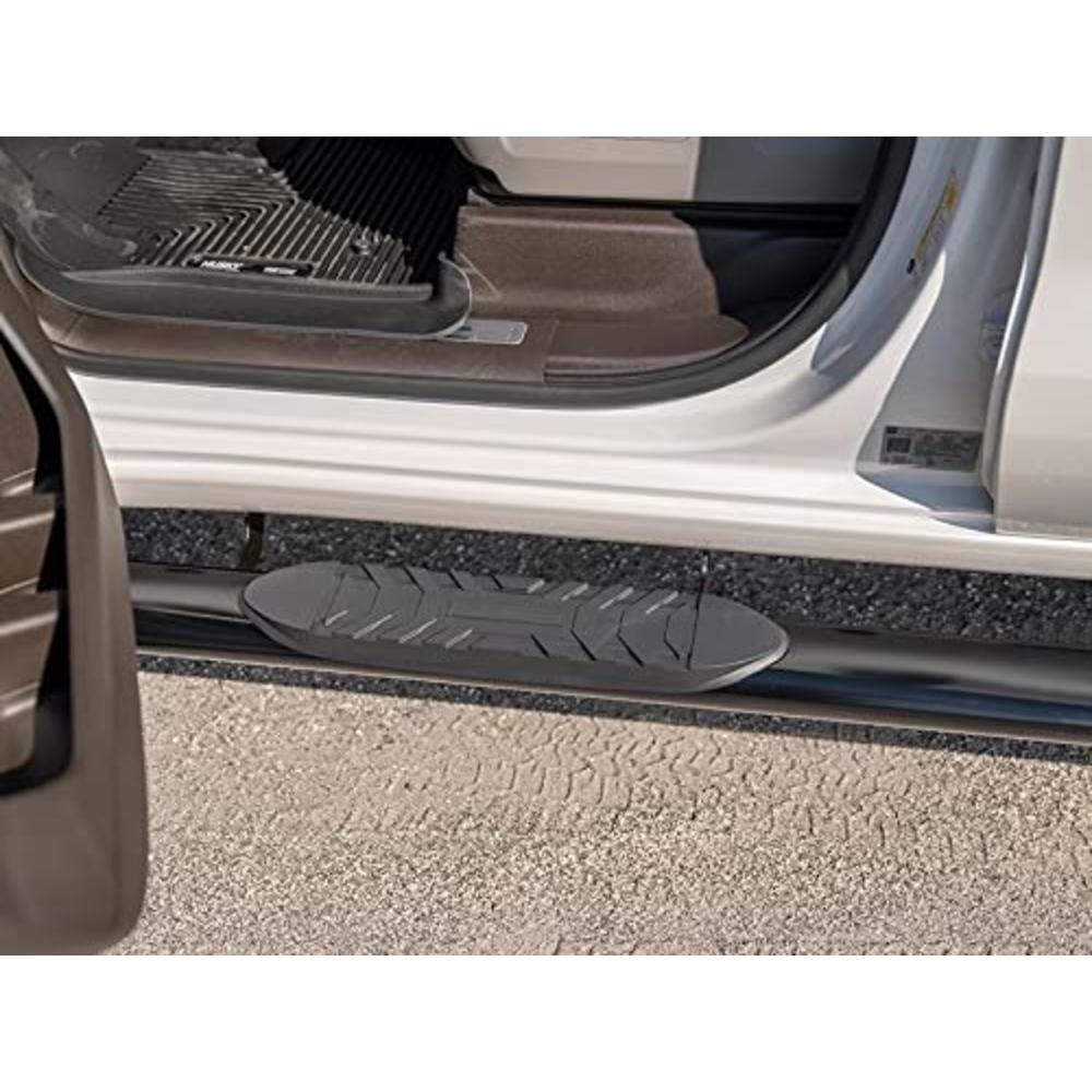 Ionic Automotive Ionic 5" Black Nerf Bars Compatible with 2009-2014 Ford F150Super Crew Cab