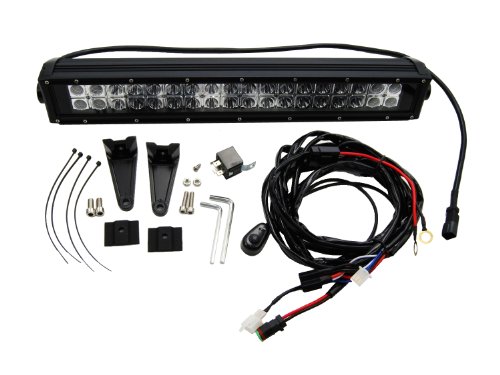 KC HiLites 335 C-Series C20 20" LED Light Bar with Wiring Harness and Waterproof Connectors