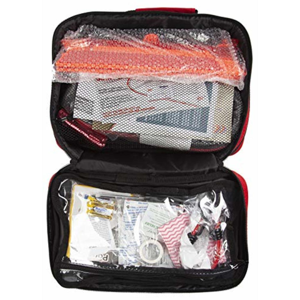Lifeline 4285AAA AAA Approved Roadside Kit, Emergency Traveler Kit (103 Pieces)