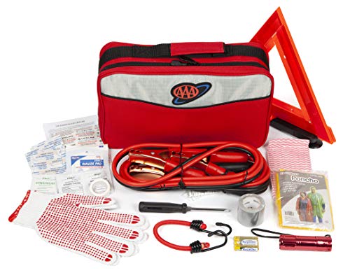Lifeline 4285AAA AAA Approved Roadside Kit, Emergency Traveler Kit (103 Pieces)
