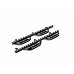 n-FAB | 519418012 | Nerf Step RS, Cab Length , Textured Black, 20-21 Jeep Wrangler Gladiator (JT) 4 Door All Beds