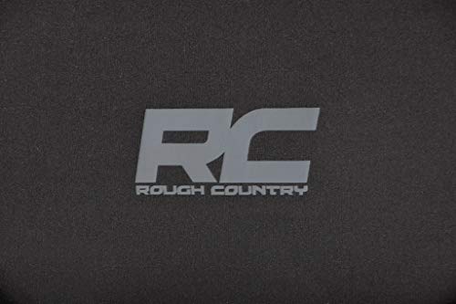 Rough Country Neoprene Seat Covers (fits) 2009-2018 Ram 1500 Crew Cab Truck | Exact Fit | 1st/2nd Row | Black | 91029