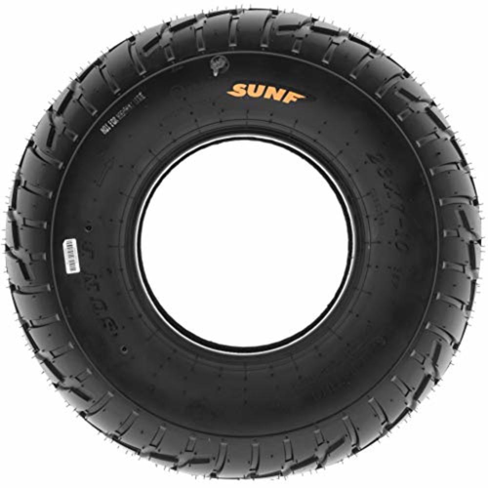 SunF Set of 4 SunF A021 TT Sport ATV UTV Flat Track Tires 21x7-10 Front & 20x10-9 Rear, 6 PR, Tubeless