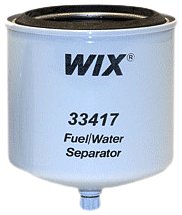 WIX Filters - 33417 Heavy Duty Spin On Fuel Water Separator, Pack of 1