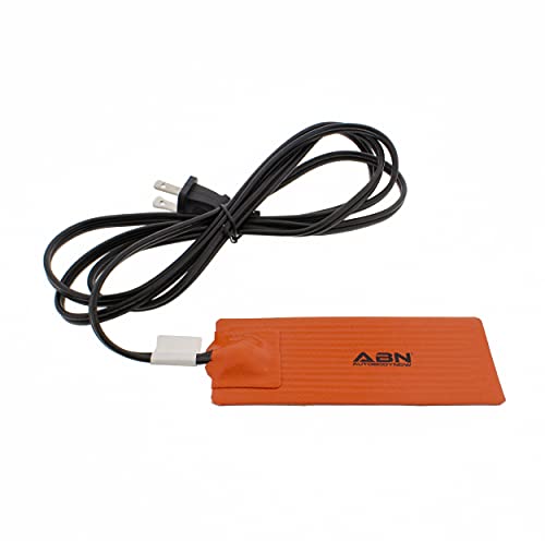 ABN Silicone Heating Pad 120V - 2 x 5 Inch Universal Engine Heater Car Oil  Pan Heater Pad, 50W Electric Heater Pad